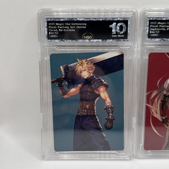 mtg final fantasy cloud ex soldier Ex-Soldier (Borderless, Surgefoil) - Whenever Cloud attacks Cloud, Ex-SOLDIER #221 Surge Foil